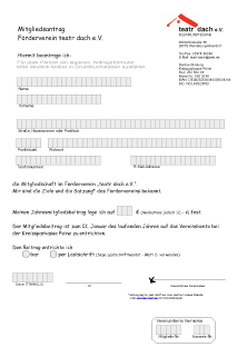 Mitgliedsantrag als Pdf-Datei